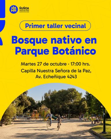Taller Bosque Nativo Parque Botánico