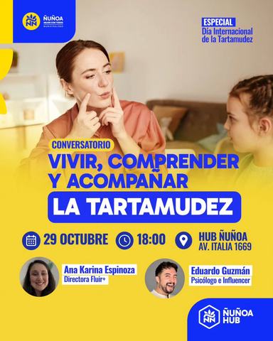 Vivir, comprender y acompañar la tartamudez