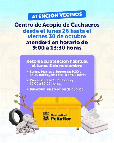 Centro de Acopio de Cachureos