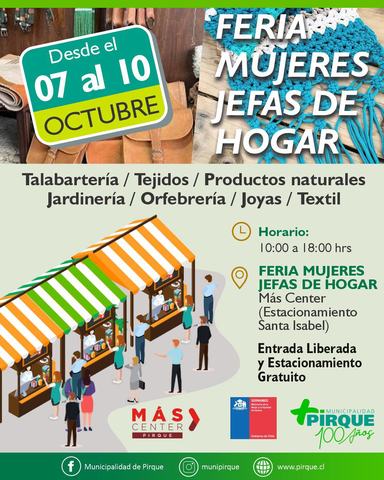 Feria Mujeres Jefas de Hogar