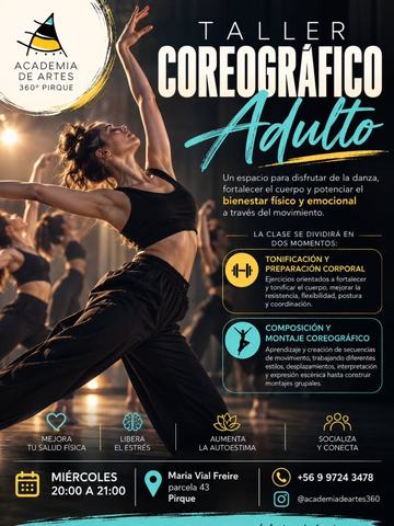 Taller Coreográfico Adulto