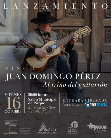 Lanzamiento Disco Juan Domingo Pérez