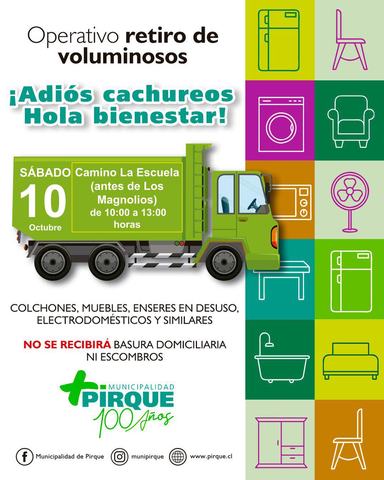 Operativo Retiro Voluminosos Pirque