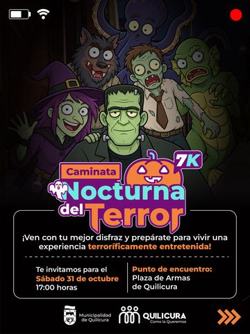 Caminata Nocturna del Terror 7K