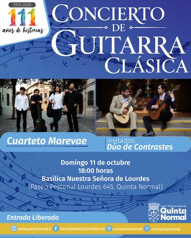 Concert: Cuarteto Marevae and Dúo de Contrastes