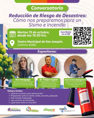 Conversatorio: Reducción de Riesgo de Desastres