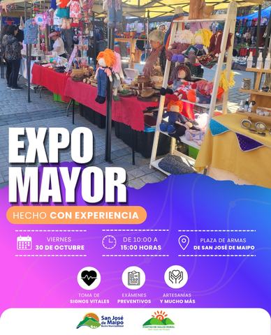Primera Expo Mayor «Hecho con experiencia»
