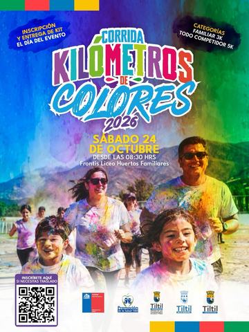 Corrida Kilómetros de Colores 2026
