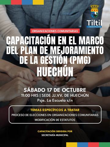 Capacitación PMG Organizaciones Comunitarias