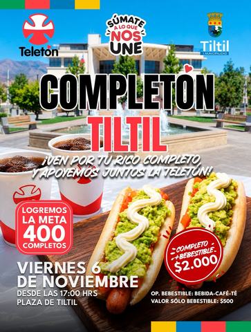 Completón Tiltil por la Teletón
