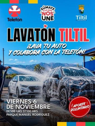 Lavaton Tiltil por la Teletón