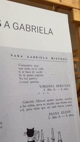 Exposición Gabriela Mistral, maestra sin tiempo