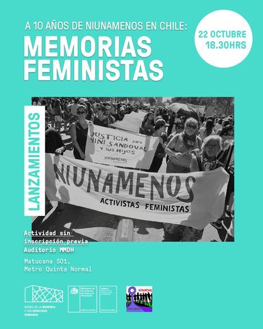 Lanzamiento libro Memorias Feministas Ni Una Menos