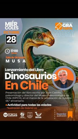 Lanzamiento 'Dinosaurios en Chile'