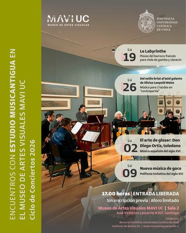 Ciclo Estudio MusicAntigua: Arte de Glosar