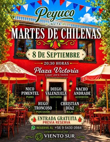 Martes de Chilenas en Peyuco