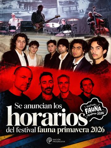 Fauna Primavera 2026 - Viernes 27