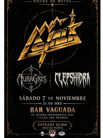 Metal Night: Auragris and Clepsidra