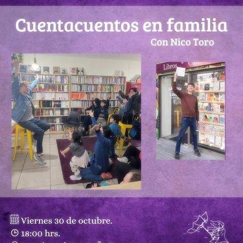 Cuentacuentos con Nico Toro