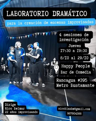 Laboratorio Dramático Improvisación