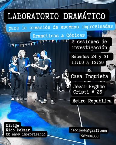 Laboratorio Dramático - Improvisación
