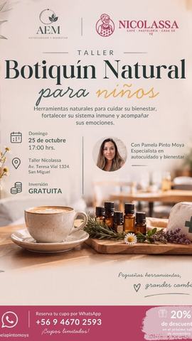 Taller Botiquín Natural para Niños