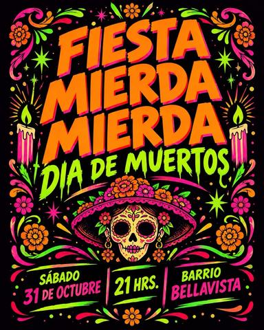 Fiesta Mierda Mierda: Día de Muertos