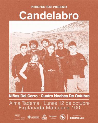 Candelabro en Cuatro Noches de Octubre