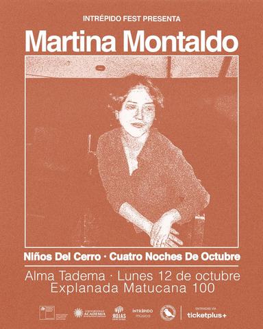 Martina Montaldo en Matucana 100