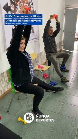 Gimnasia personas mayores