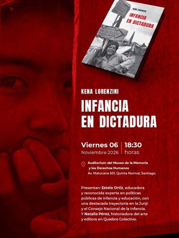 Lanzamiento Infancia en dictadura - Kena Lorenzini