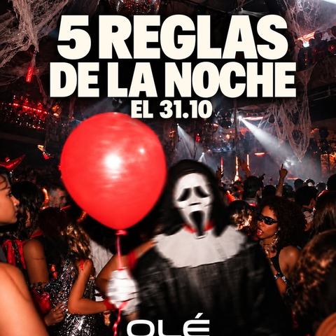 Halloween en Olé Lounge Club