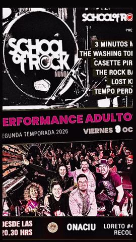 School of Rock Performance Adultos