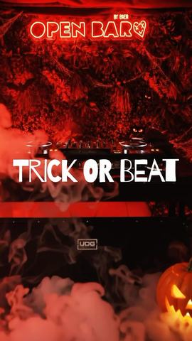 Trick or Beat en Open Bar