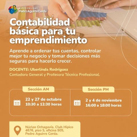 Taller Contabilidad básica para tu emprendimiento