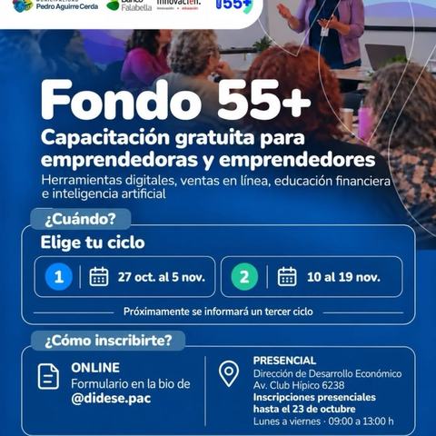 Capacitación Fondo 55+