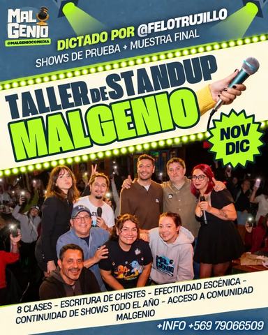 Taller de Stand Up Malgenio