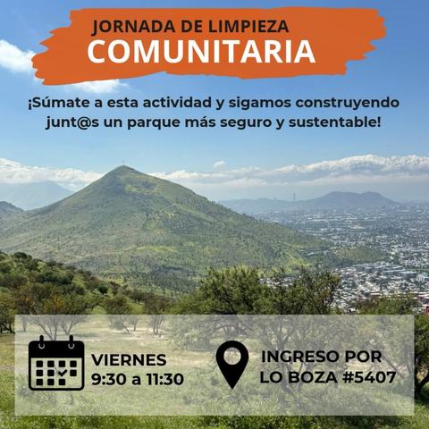 Jornada de Limpieza Comunitaria Cerros de Renca