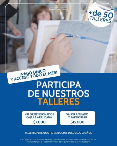 Talleres mensuales Parque La Araucana