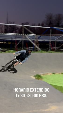 Pumptrack y Ciclovía Horario Extendido