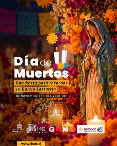 Día de Muertos en Barrio Lastarria
