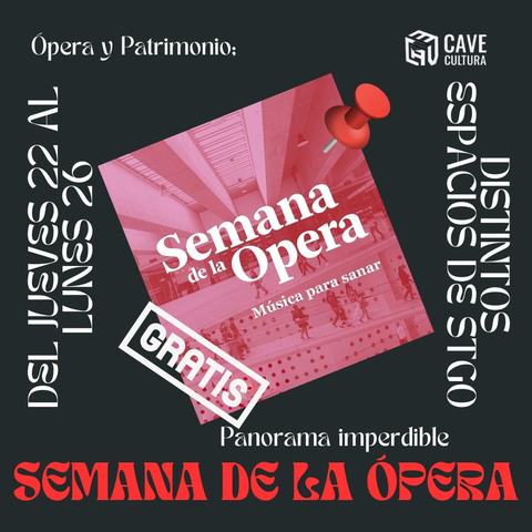 Semana de la Ópera: Música para sanar