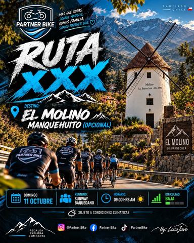 Ruta Cycling Partner Bike a El Molino
