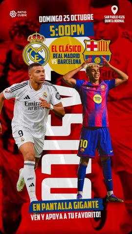 El Clásico: Real Madrid vs Barcelona
