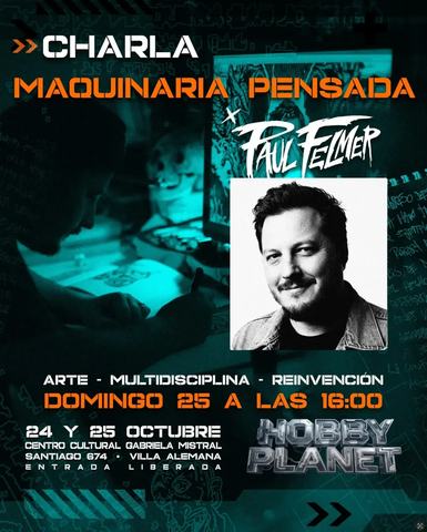 Charla Maquinaria Pensada con Paul Felmer