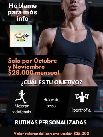 Rutinas Personalizadas Pau Fit