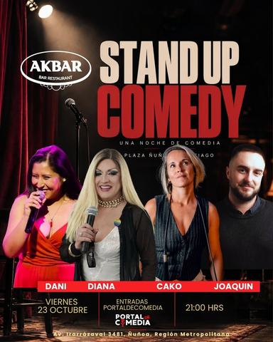 Stand Up Comedy: Dani, Diana, Cako y Joaquín