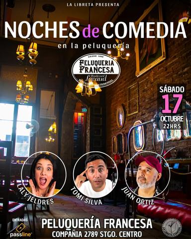 Noches de Comedia en Peluquería Francesa