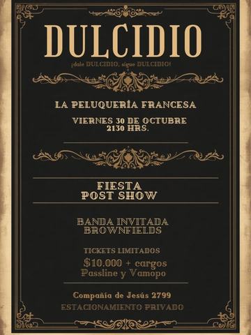 Dulcidio - Post Show with Brownfields