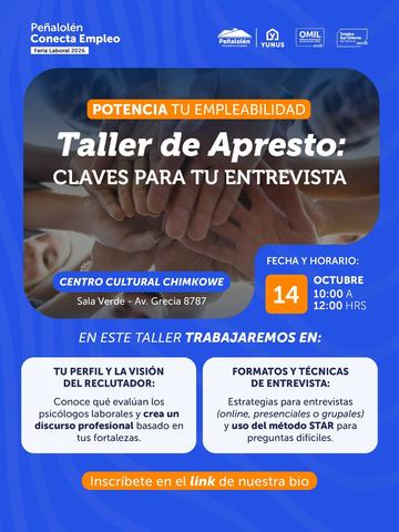 Taller Claves para tu Entrevista